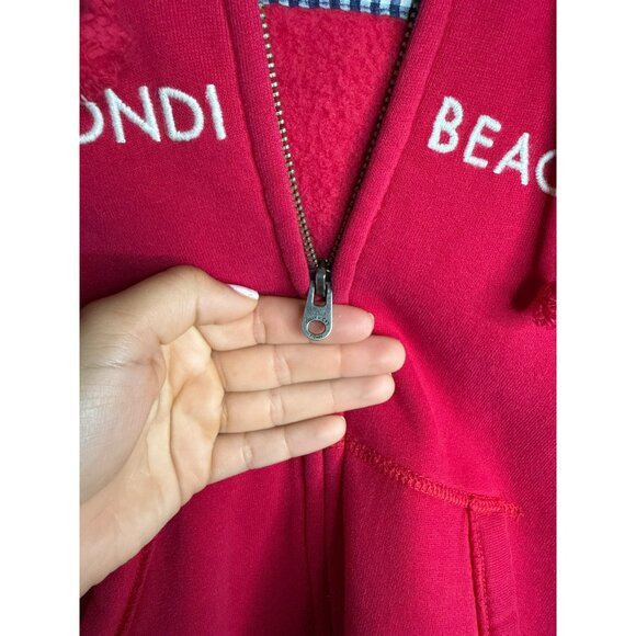 Vintage Abercrombie & Fitch Gilly Hicks Small Sydney Fitted Zip Up Hoodie - Picture 10 of 10